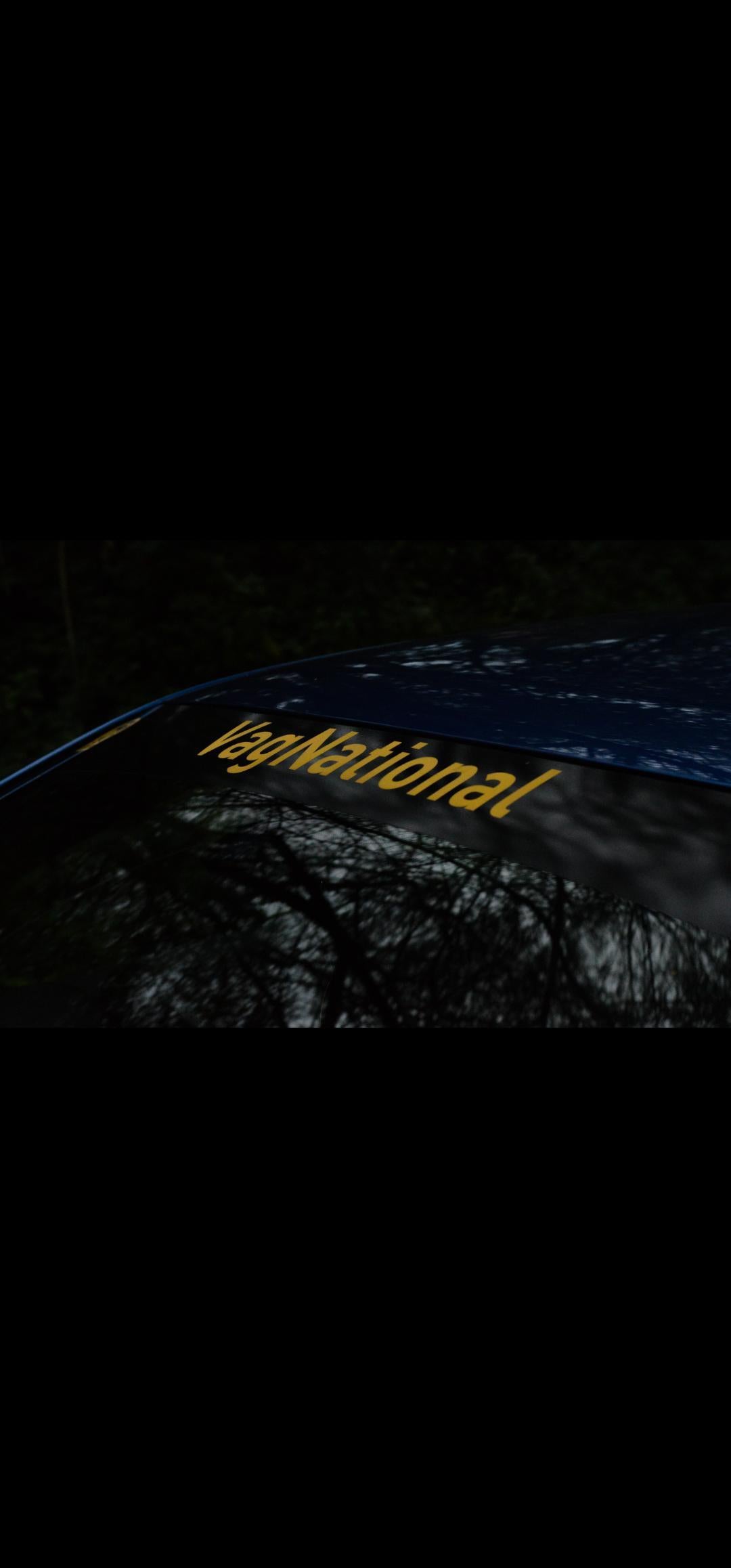 Windscreen Banner